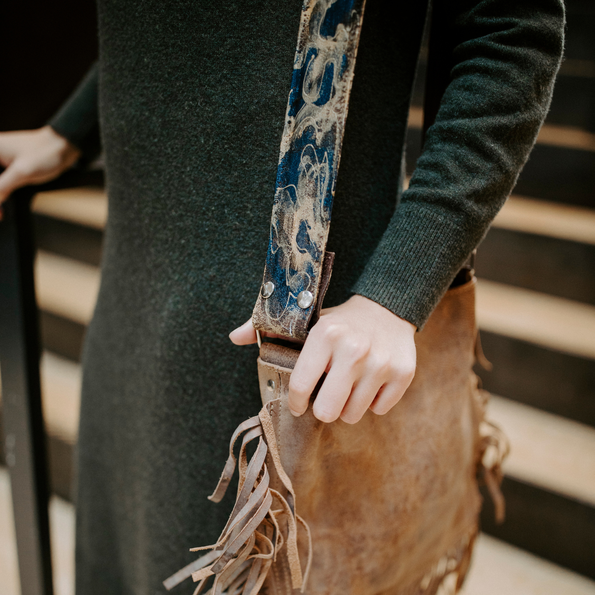 48" Abstract Interchangeable Straps