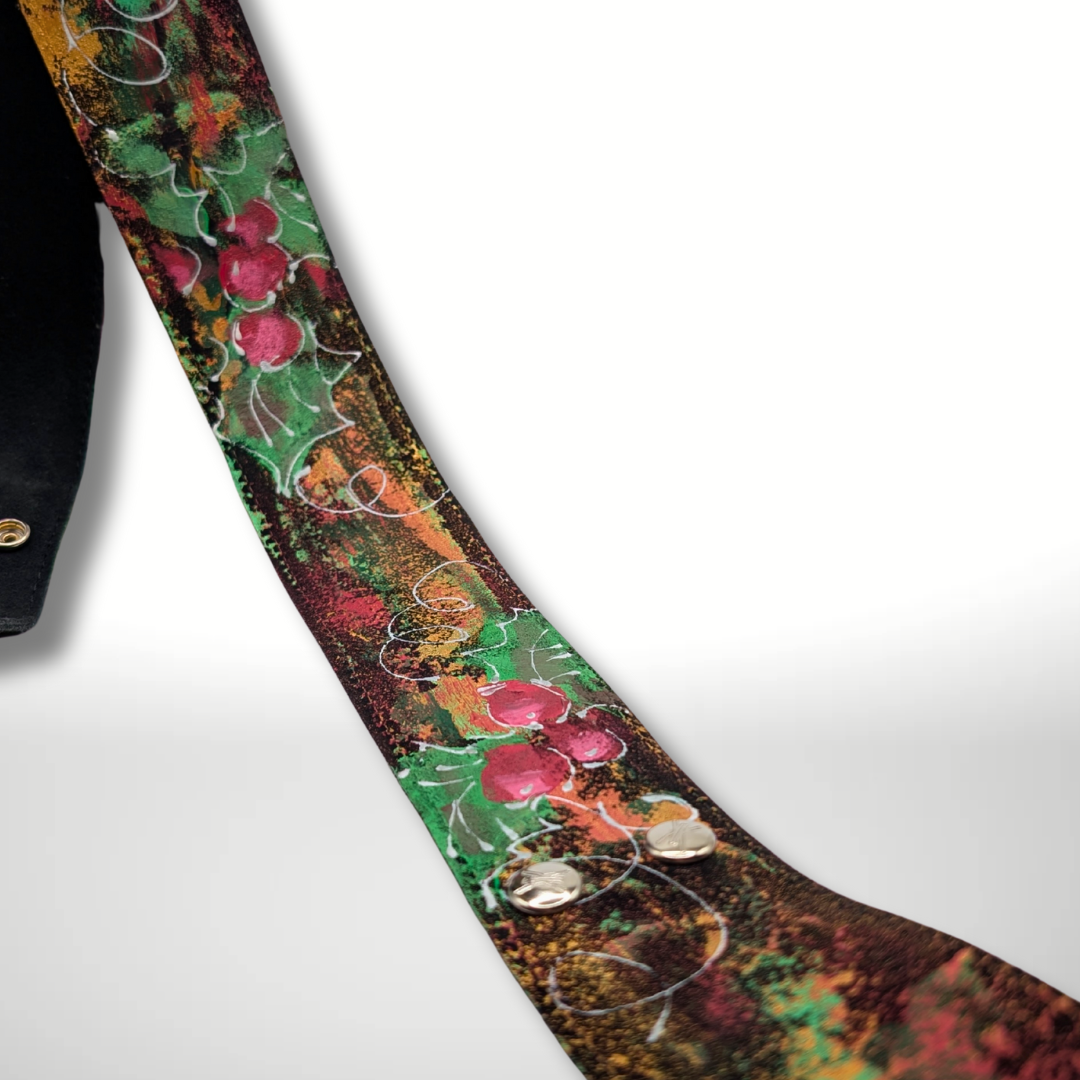 Christmas Holly 48" Strap