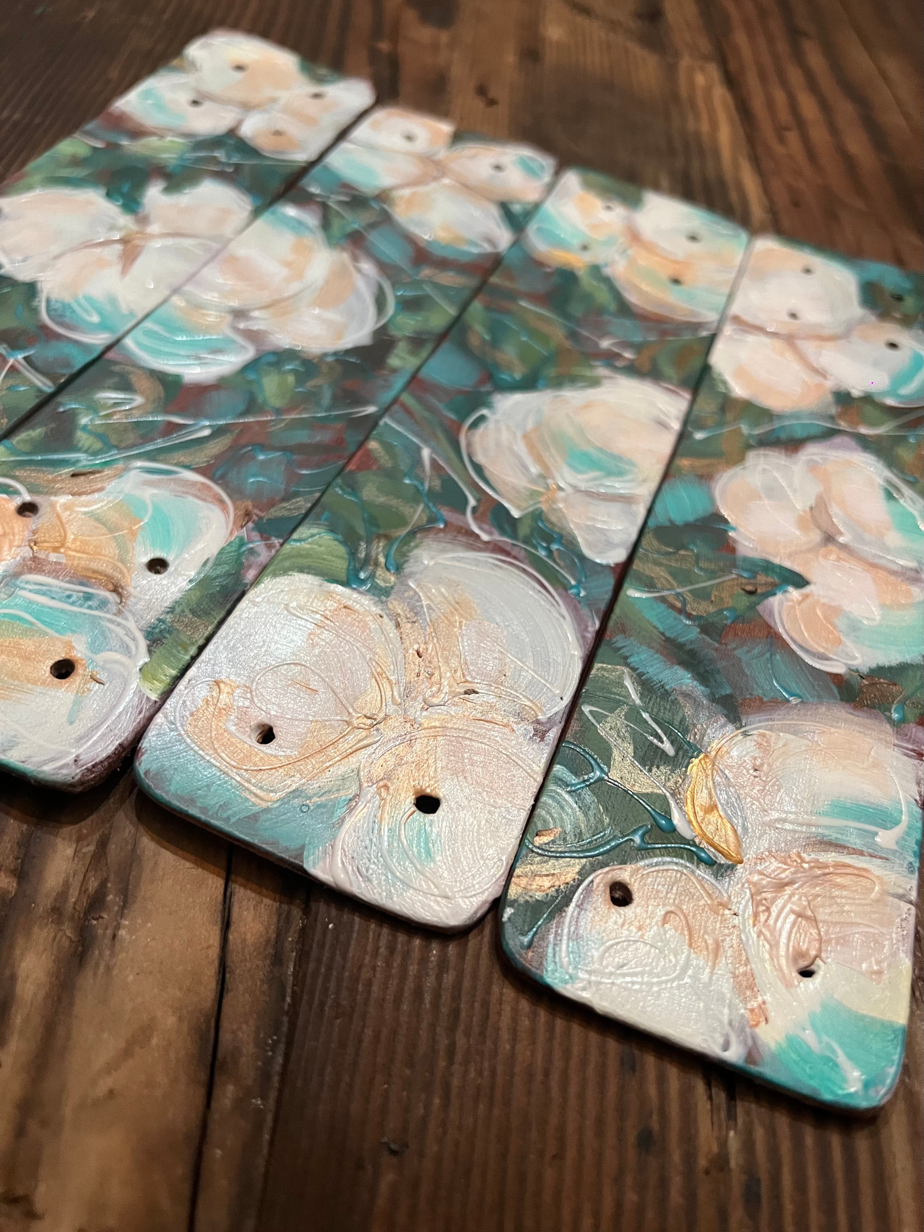 9" Hand Painted Cuffs