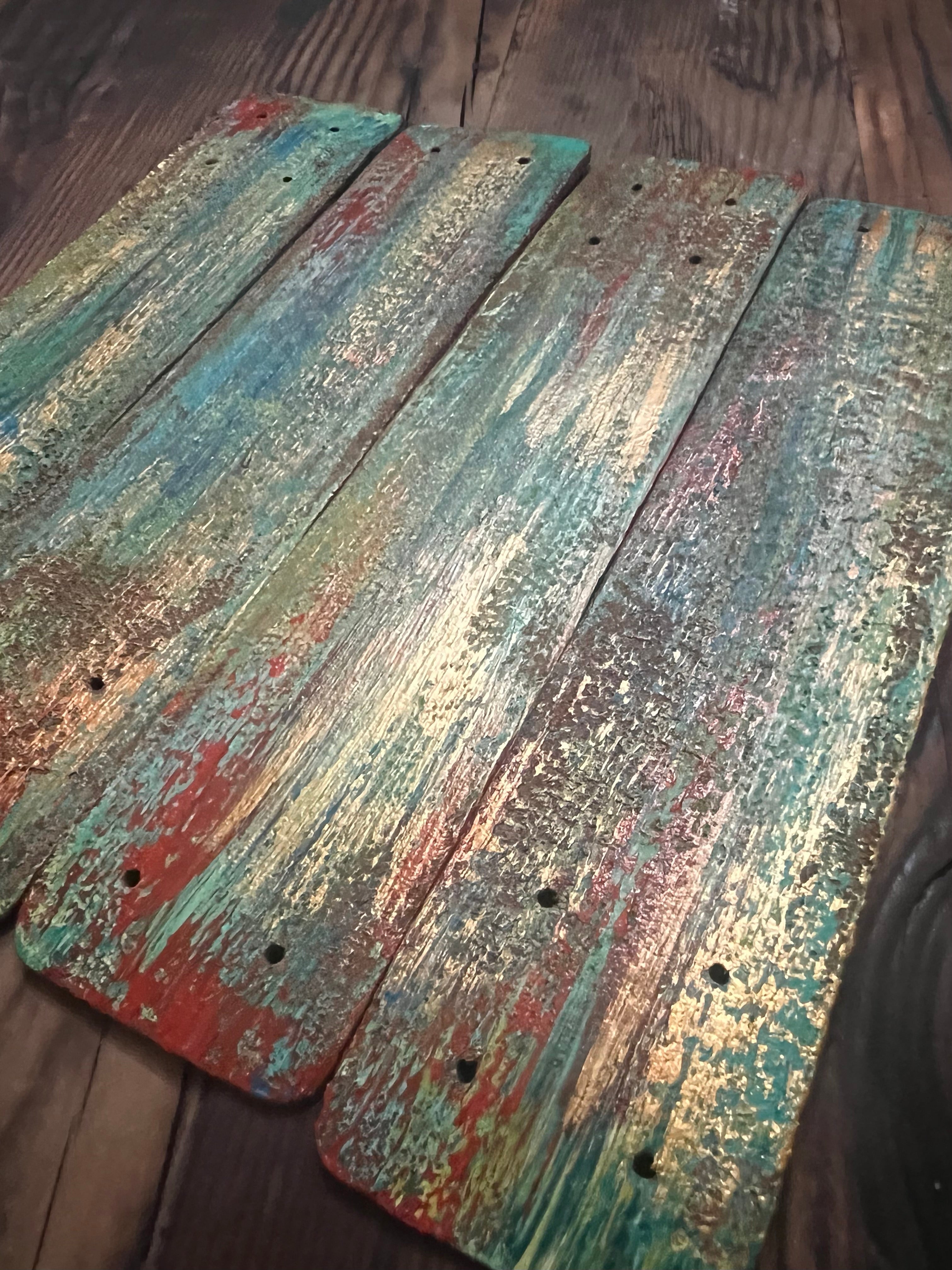 9" Hand Painted Cuffs