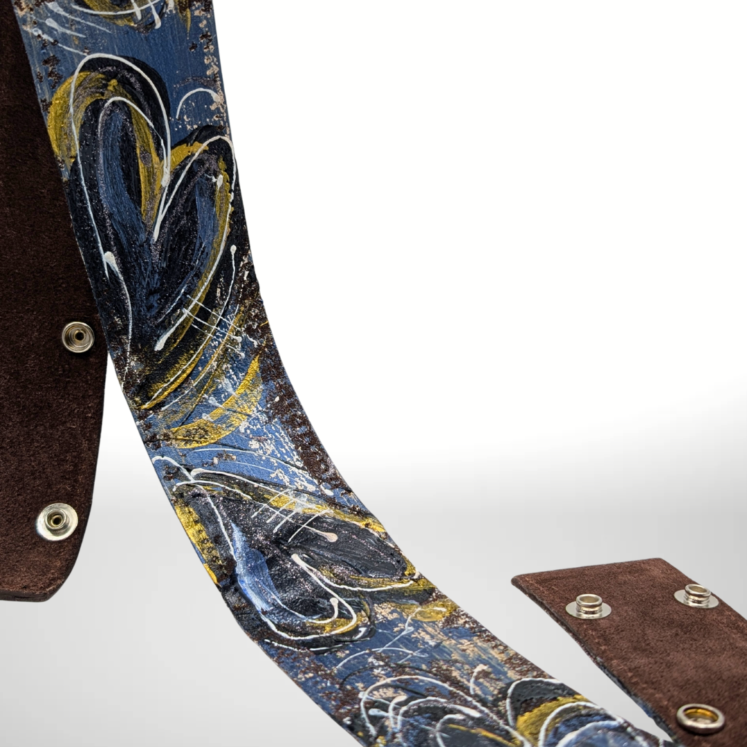 Black Heart 48" Strap