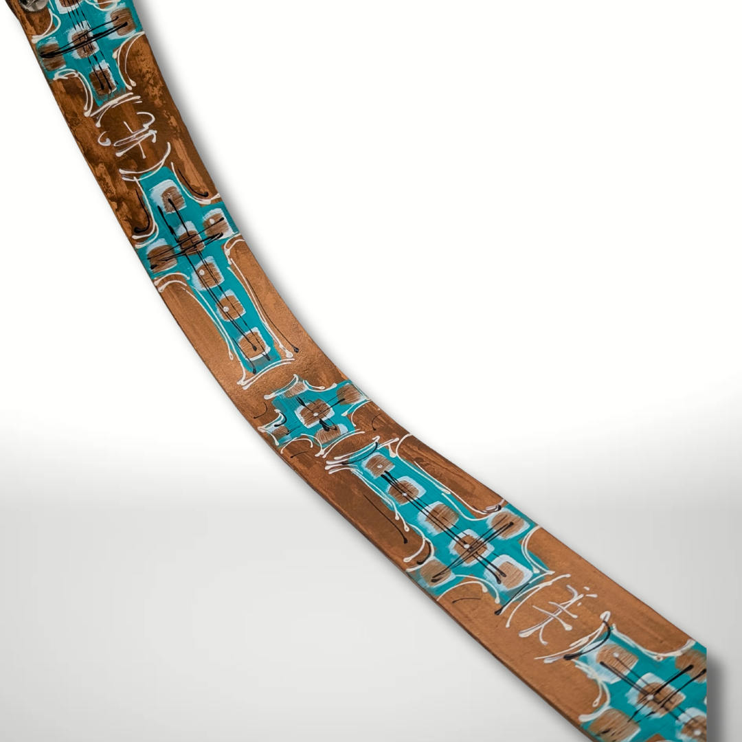 Timeless Crosses Brown 24" Strap