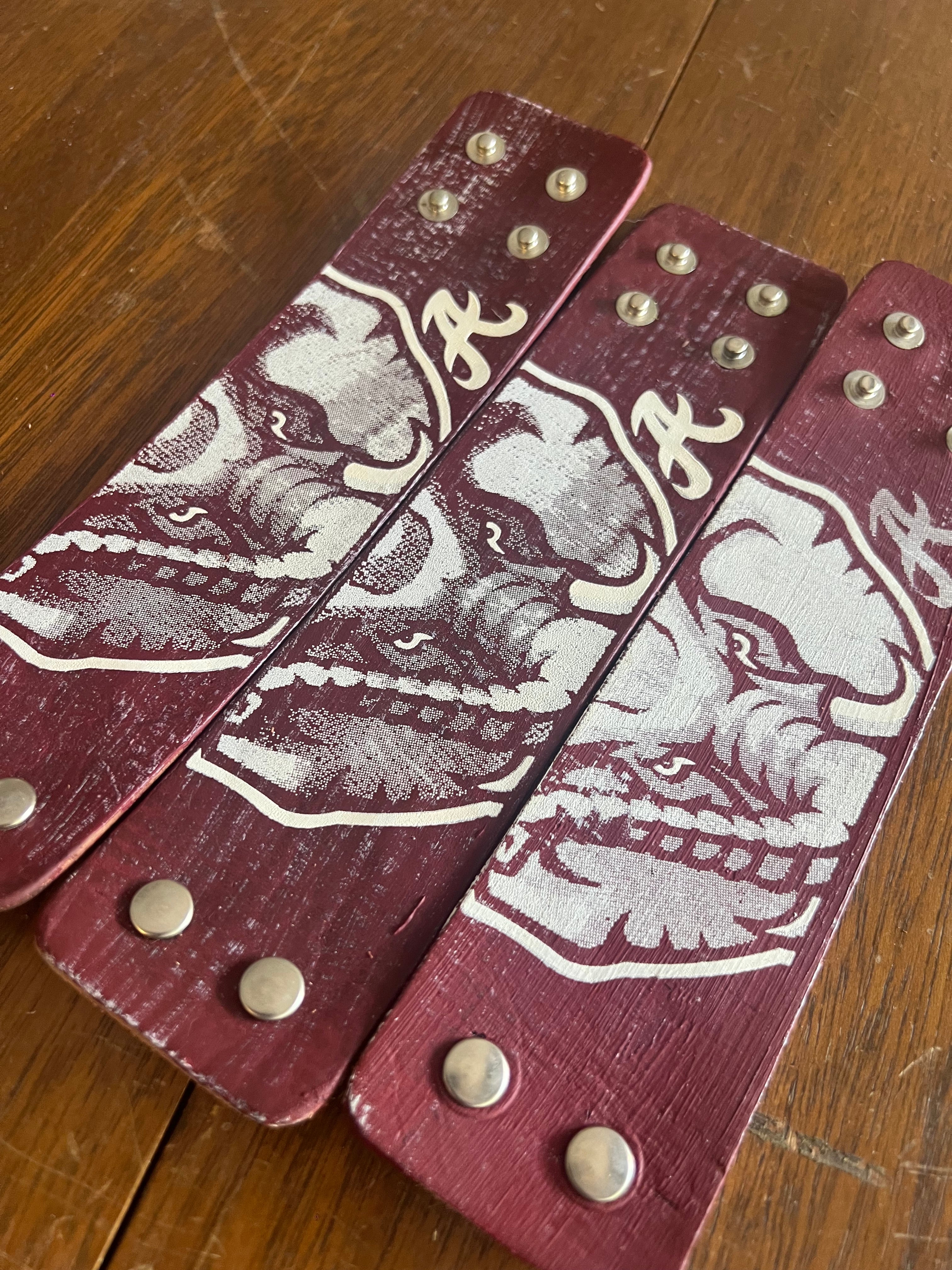 9" Clearance Sports Hand Painted Cuffs