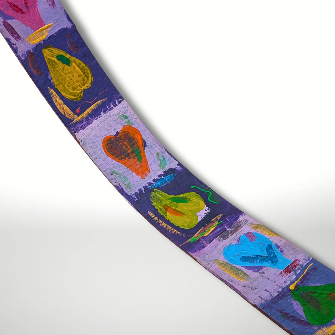 Multicolored Hearts 24" Strap