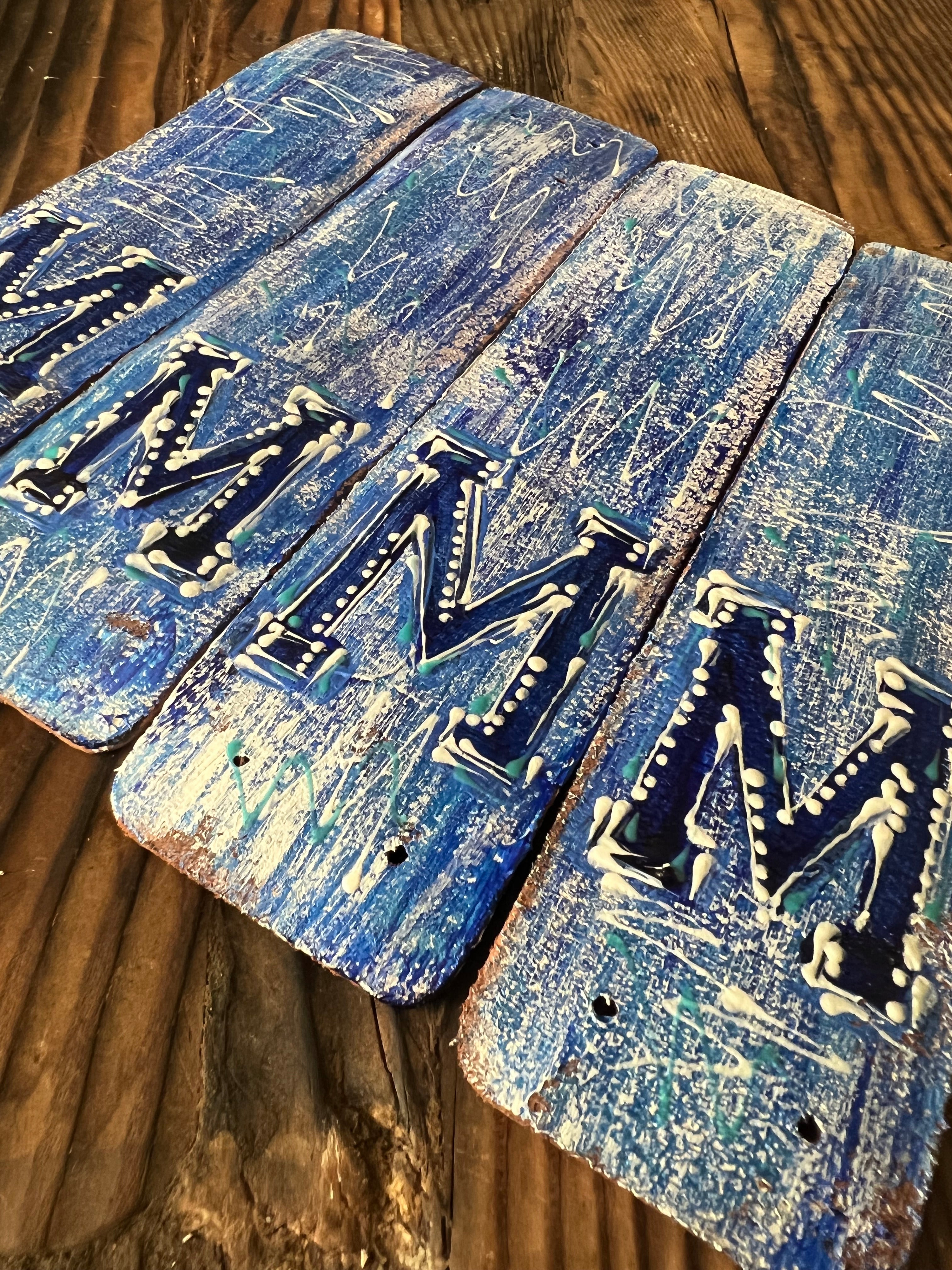 9" Sports Hand Painted Cuffs