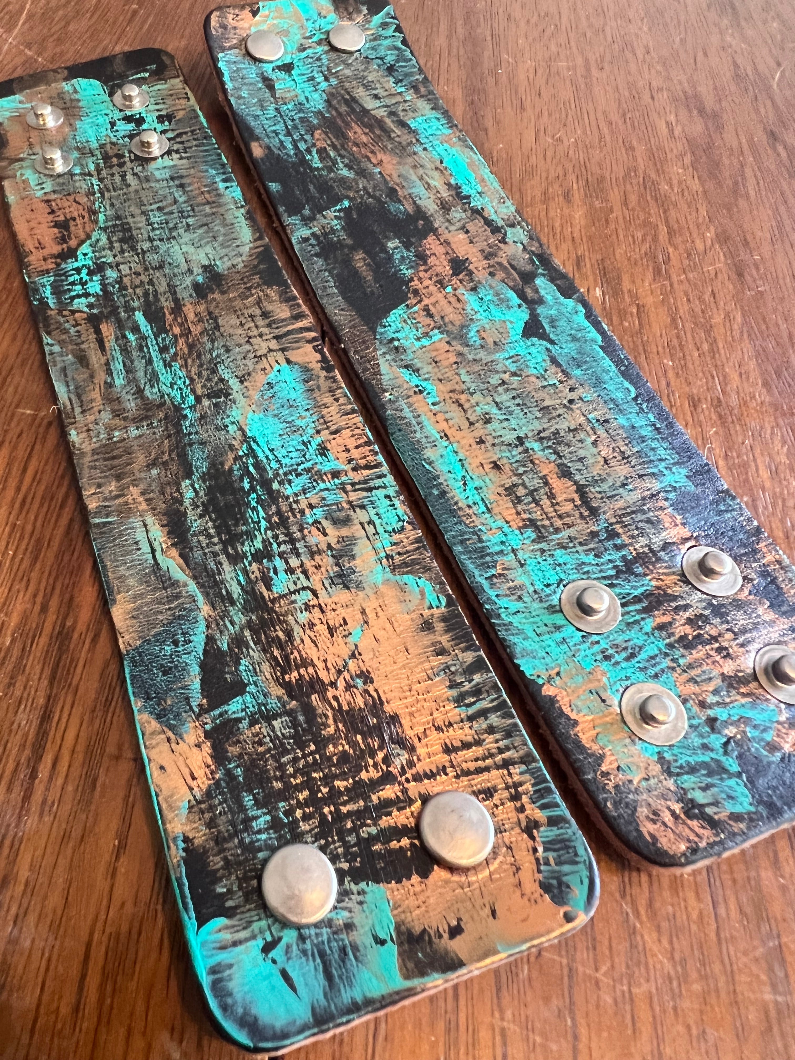 9" Hand Painted Cuffs