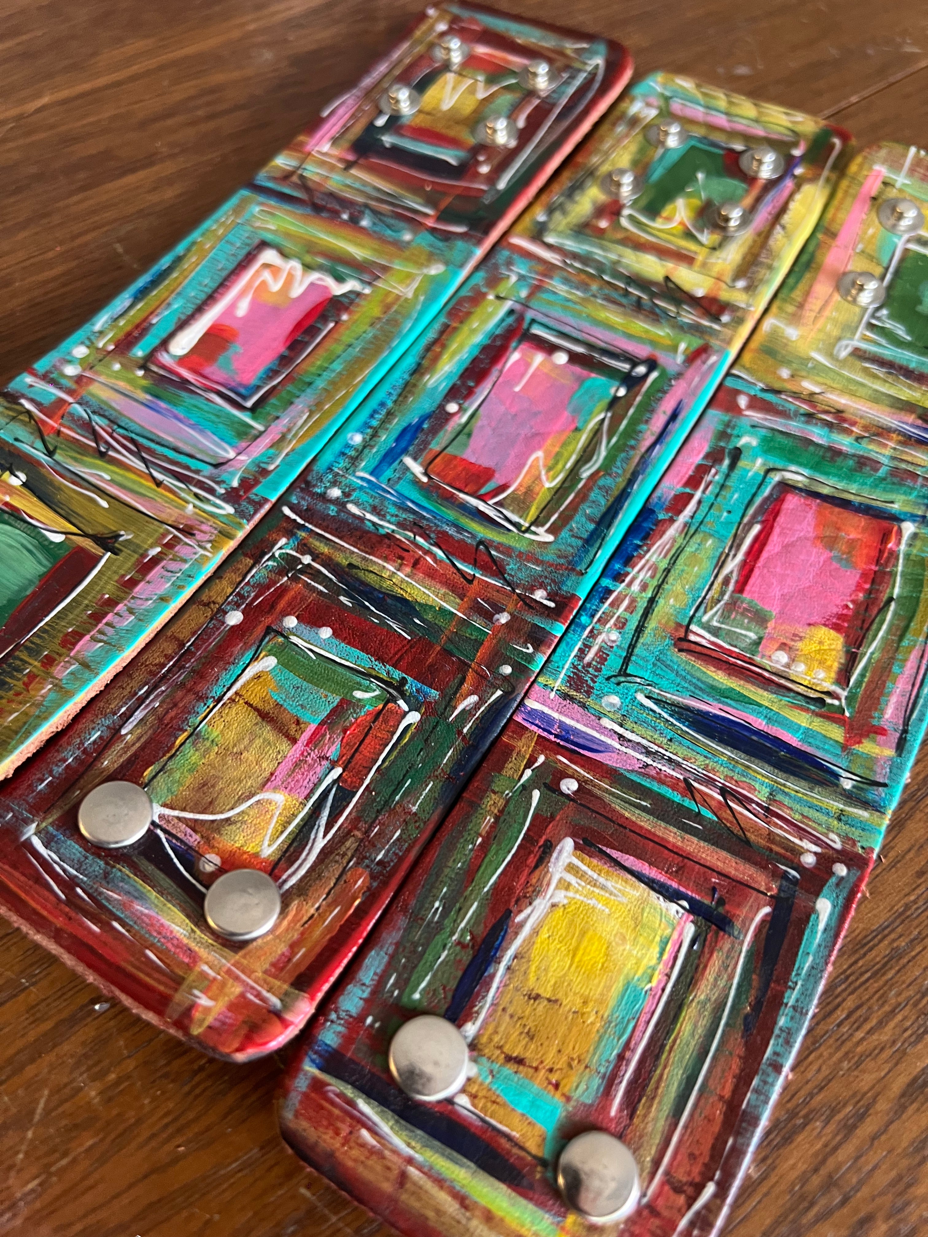 9" Hand Painted Cuffs