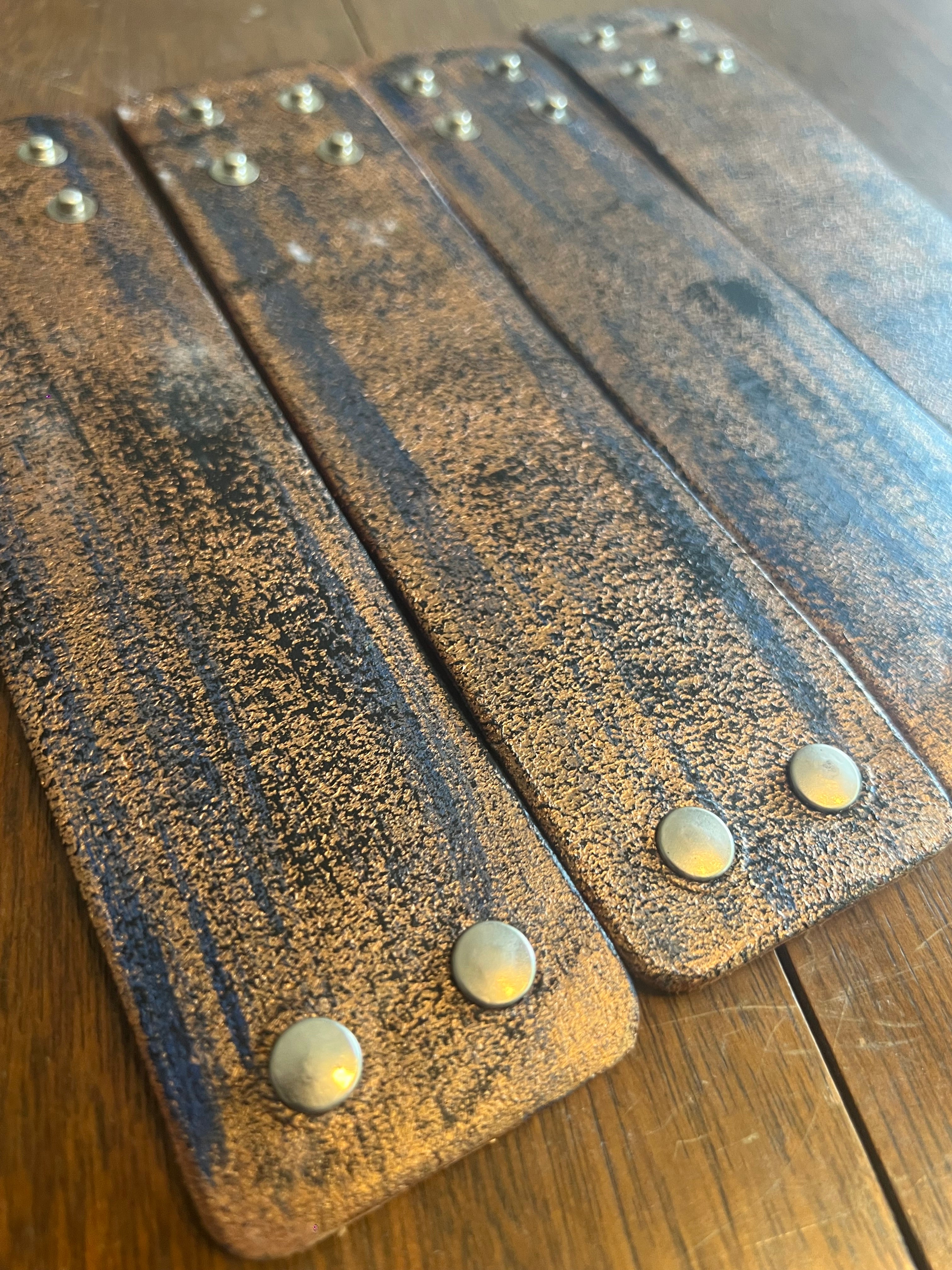 9" Hand Painted Cuffs