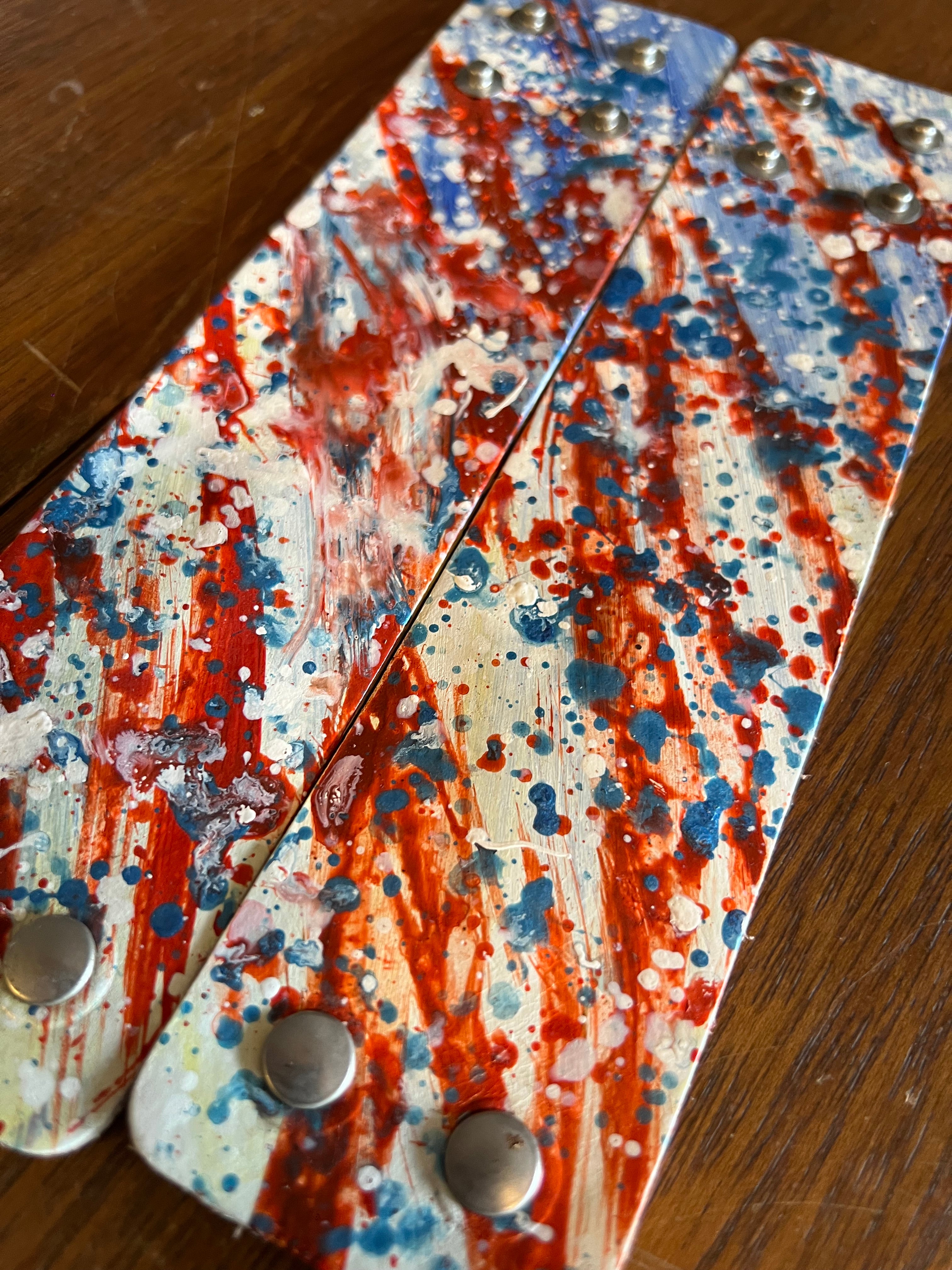 9" Hand Painted Cuffs