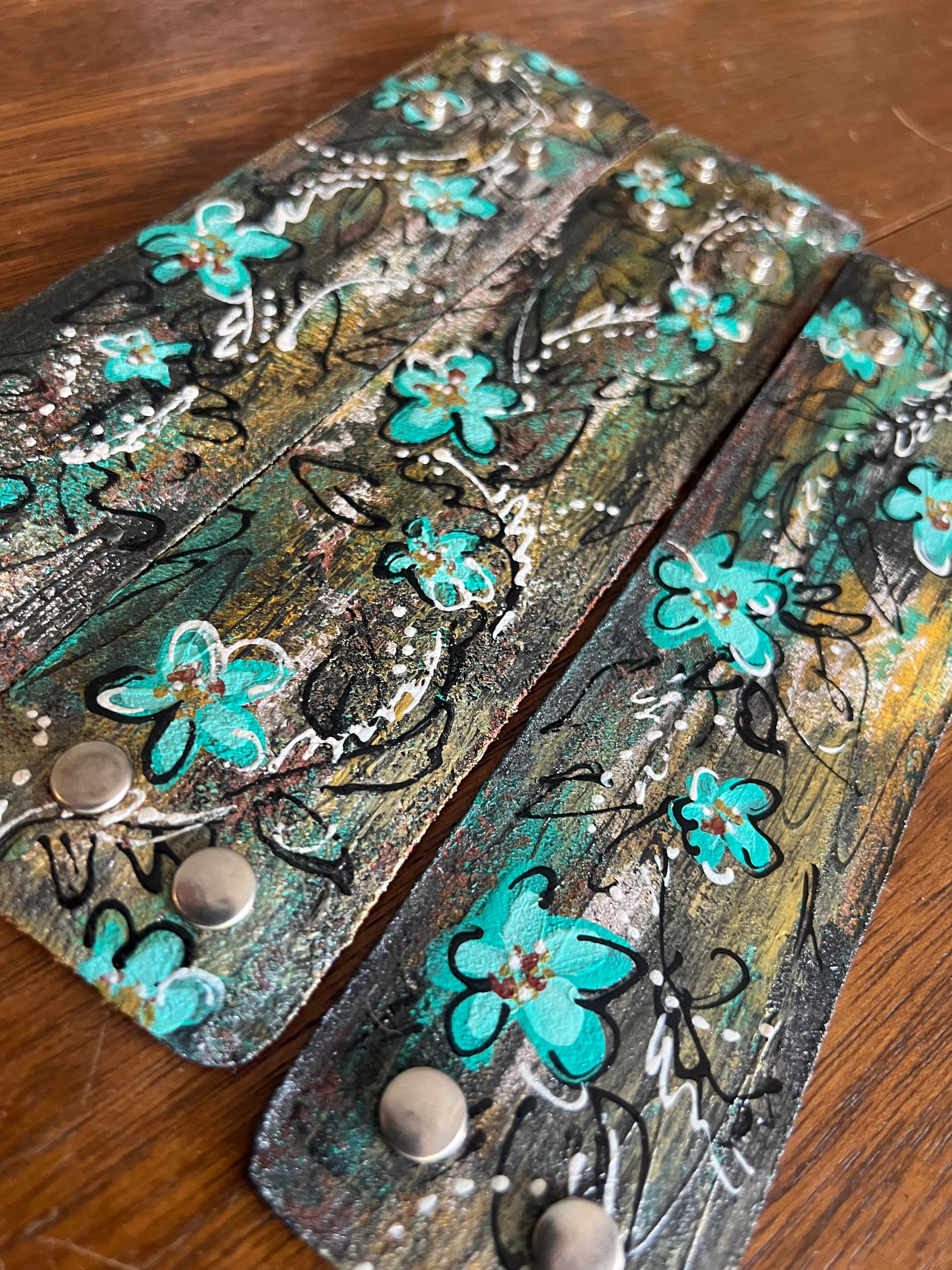 9" Hand Painted Cuffs