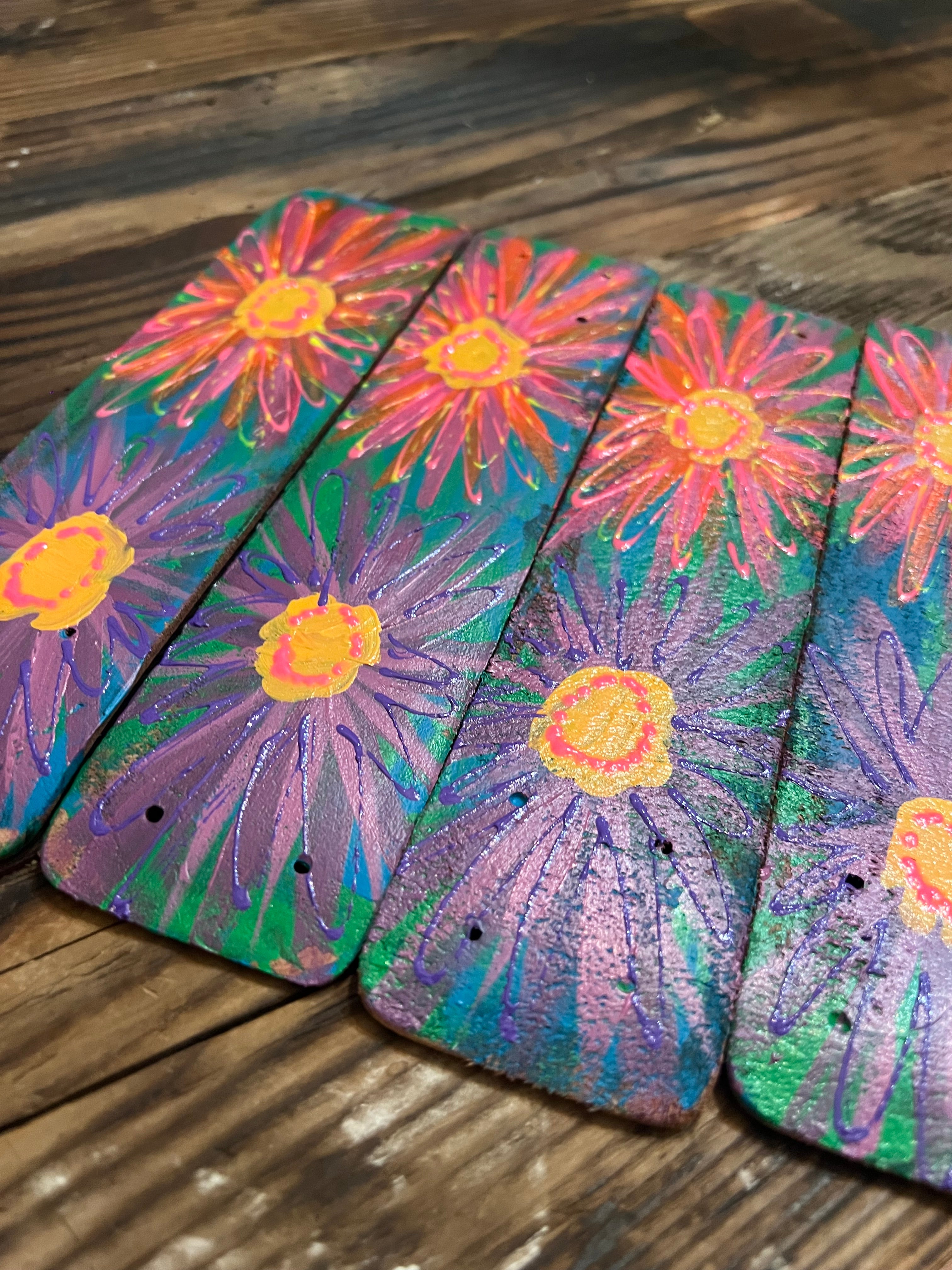 9" Hand Painted Cuffs