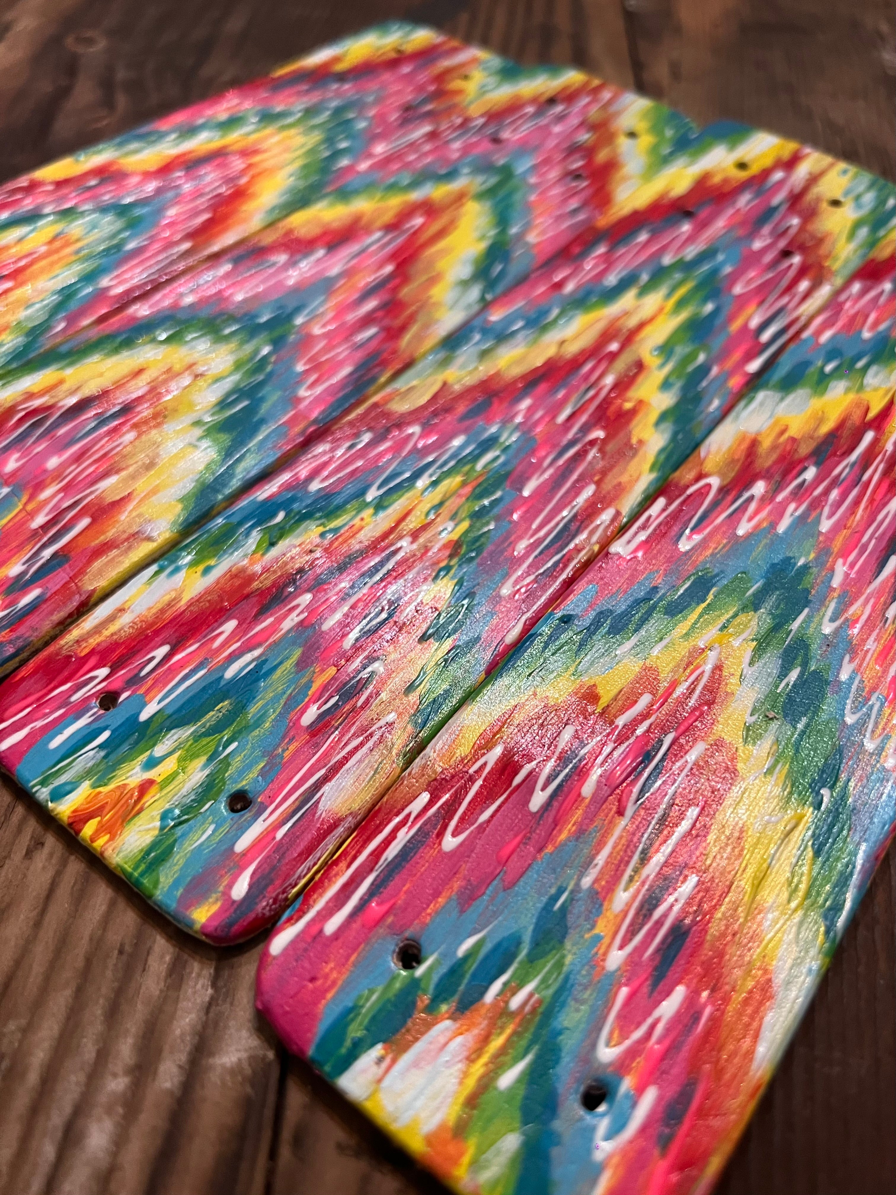 9" Hand Painted Cuffs